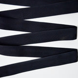 Black Seat Belt Webbing, 2" Wide - By the Yard