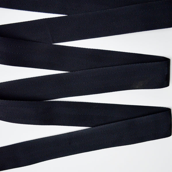 Black Seat Belt Webbing, 2" Wide - By the Yard