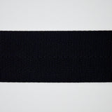 Black Seat Belt Webbing, 2" Wide - By the Yard