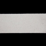 Natural Cotton Webbing Strap, 2" Wide - By the Yard