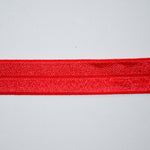 Bright Coral PInk 5/8" Fold Over Elastic - By the Yard