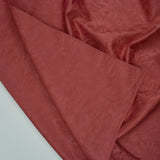 Muted Red Floral Damask Woven Upholstery Fabric, 54" Wide - By the Yard