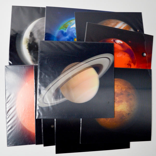 3D Lenticular Space Authentic Cards Maxi Cards - Set of 10