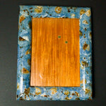 Pigeon & Poodle Blue Resin Picture Frame