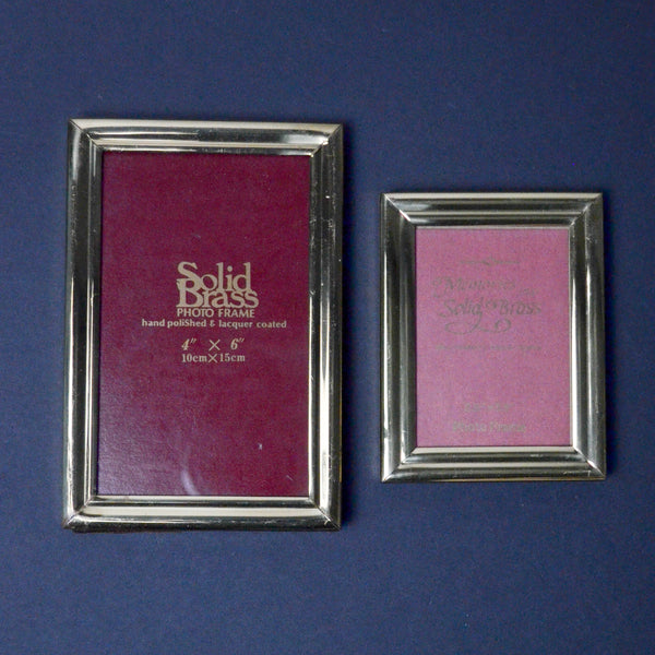 Brass Picture Frames - Set of 2