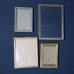 Silver + Gold Picture Frames - Set of 4