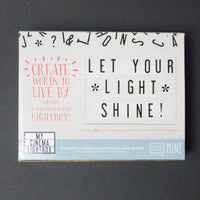 Mini Cinema Lightbox