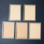 Wood Frames - Set of 5