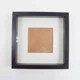 Black Ikea Ribba Shadow Box Square Picture Frame - 9" x 9"