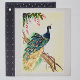Wheat Stalk on Silk Collages - Set of 3