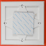 White Wall-Adhesive Square Frame