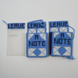 Leave A Note Plastic Canvas Needlepoint Card Pockets