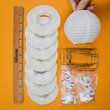 Mini Paper Lanterns - Set of 8