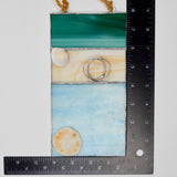 Beachy Stained Glass Hanging