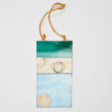 Beachy Stained Glass Hanging