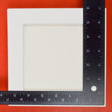 White Square Framing Mats