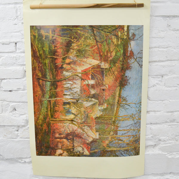 Camille Pissarro The Red Roofs Poster - 23" x 35"