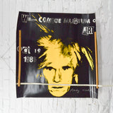 Williams College Museum of Art Andy Warhol Exhibition 1986 Poster