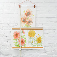 Floral Illustration Posters - Set of 3