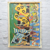 Medieval Tournament Vintage German Educational Poster - 25.5" x 35.5"