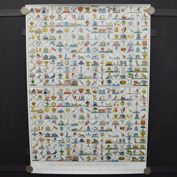 Children's Picture Sheet Poster or Wrapping Paper Sheet - 19.5" x 27.5"