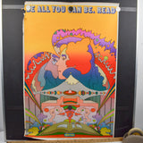 Peter Max Be All You Can Be. Read Psychedelic Poster - 24" x 35"