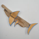 Driftwood Shark Wall Hanging