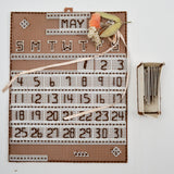 Needlepoint Plastic Canvas Perpetual Calendar