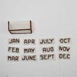 Needlepoint Plastic Canvas Perpetual Calendar