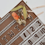 Needlepoint Plastic Canvas Perpetual Calendar