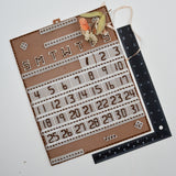 Needlepoint Plastic Canvas Perpetual Calendar