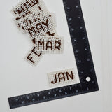 Needlepoint Plastic Canvas Perpetual Calendar