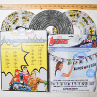 Superhero Paper Lantern + Banner Bundle