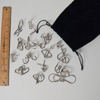 Metal Wire Puzzle Set