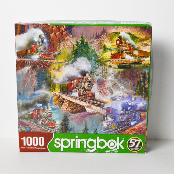 Train Springbok 1000 Piece Puzzle