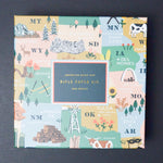 Rifle Paper Co American Road Trip Map 500 Piece Puzzle