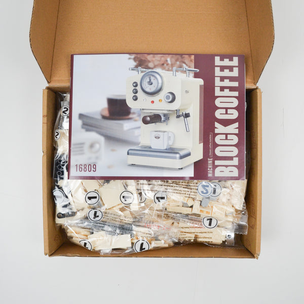 Coffee Machine Building Block Set