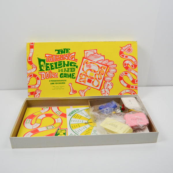 The Talking, Feeling, and Doing Game 1970s Psychoanalytic Board Game - Not Really for Children