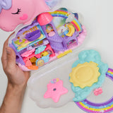 Polly Pocket Rainbow Unicorn Salon Play Set