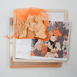 Wooden Cat Puzzle with Frame