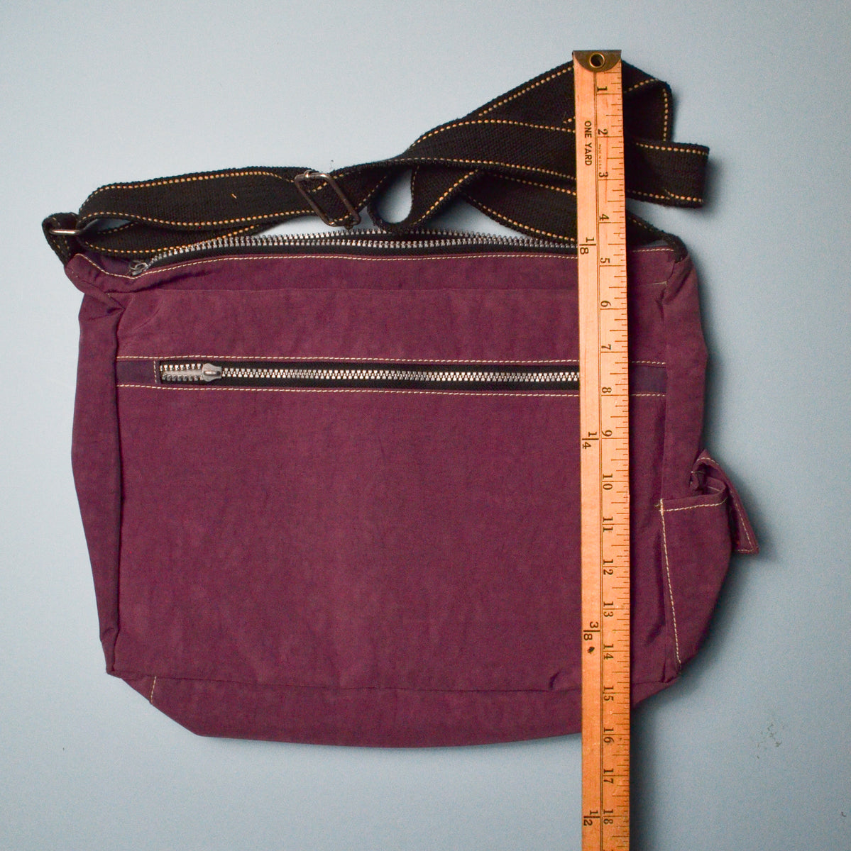 Kipling Purple Messenger Bag – Make & Mend