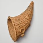 Cornucopia Wicker Basket - 13.5" Long