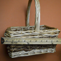 Light Brown Basket with Handle