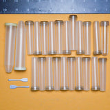 Plastic Tubes with Holes in Lids