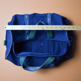 Blue Canvas Gym Bag