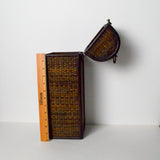 Woven Wine Carrier box with Handle