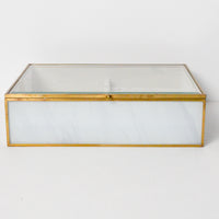 Glass Jewelry Box