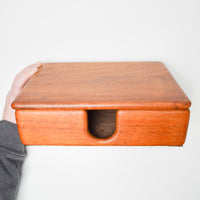 Wooden Lined Box with Lid