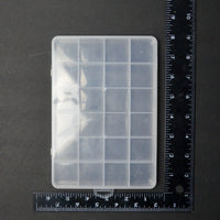 Clear Compartment Container