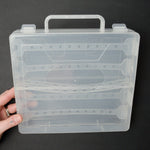 Plastic Carrying Case with Dividers